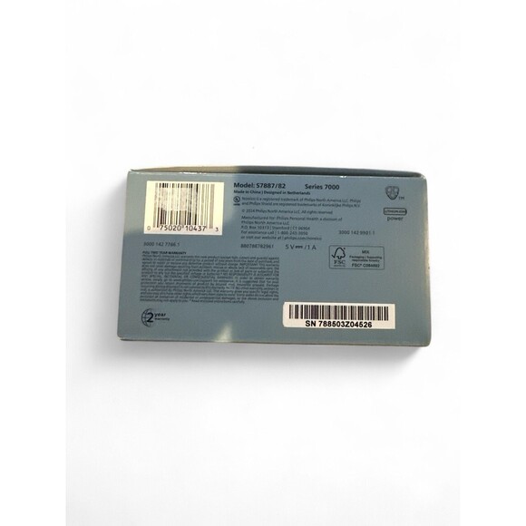 Philips Norelco 7200 Rechargeable Wet & Dry Electric Shaver, S7887/82 w SenseIQ - Picture 7 of 12